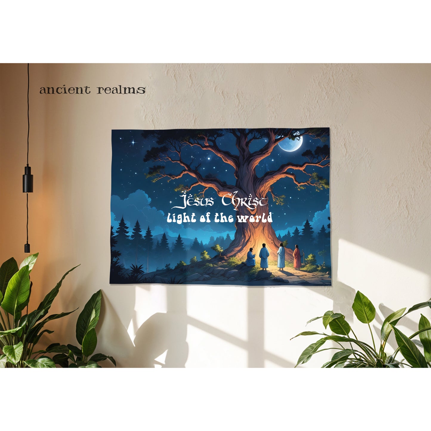 Jesus Christ - Light of the World - A3 poster